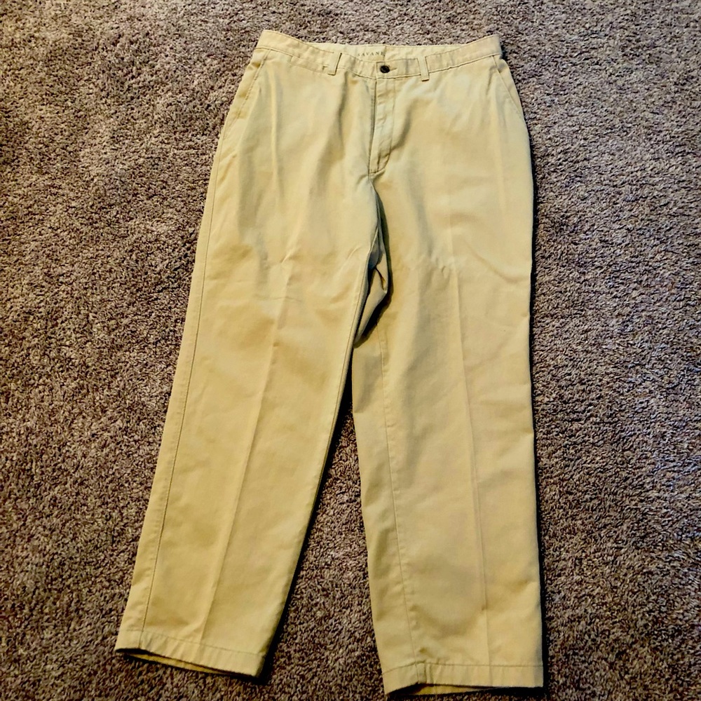Savane Men’s Tan Dress Pants